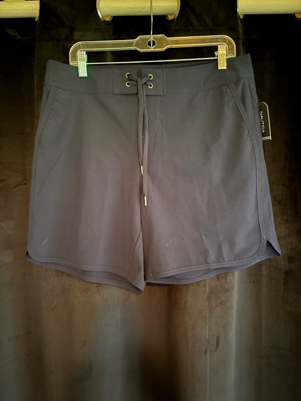 Nautica Women's Navy Drawstring Athletic Shorts